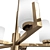 Classic Frosted Glass Chandelier Model 3D model small image 2