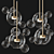 Giopato Coombes LED Ball Chandelier 3D model small image 1