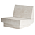 Travertine Oak Lounge Chair Renowned 3D model small image 1