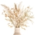 Ethereal White Dried Flower Bouquet 3D model small image 8