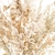 Ethereal White Dried Flower Bouquet 3D model small image 9