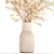 Ethereal White Dried Flower Bouquet 3D model small image 10