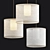 Elegant Moare Pendant Lighting 3D model small image 3