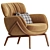 Modern Lounge Chair by Elysia 3D model small image 1