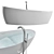 Neorest Zero Freestanding Soaking Tub 3D model small image 2