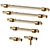 Meraki PUR Acrylic Brass Handles 3D model small image 1