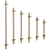 Meraki PUR Acrylic Brass Handles 3D model small image 2