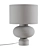 EDMUND Table Lamp, Gray 3D model small image 3