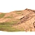 Realistic Mountain Terrain Model 3D model small image 4