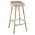  Rustic Oak Counter Stool 3D model small image 3