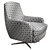 Modern Classic Lounge Chair: Bodema Carol 3D model small image 7