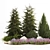 Alpine Rockery Plant Collection 3D model small image 6