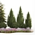 Alpine Rockery Plant Collection 3D model small image 1