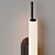Sleek LED Outdoor Wall Sconce 3D model small image 3