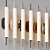 Sleek LED Outdoor Wall Sconce 3D model small image 4