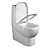 Infinity Rimless WC, 3D Download 3D model small image 7