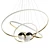 Golden LED Chandelier UV Wrapped 3D model small image 4