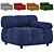 Modern B&B Italia Sofa: 5 Colors 3D model small image 1