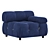 Modern B&B Italia Sofa: 5 Colors 3D model small image 3