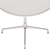 Eames Dining Set with Recycled Plastic Chairs 3D model small image 5