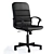 Ergonomic Swivel Chair Height Adjustable 3D model small image 1