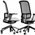 Stylish Vitra AM Office Chair 3D model small image 2