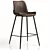 Trevizo Semi-Bar Stool - Various Colors 3D model small image 5