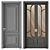 Bronze Sliding Steel Doors 3D model small image 6