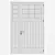 Modern Aluminium Door Design 3D model small image 4