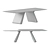 Stylish Wembley Dining Table 3D model small image 2