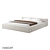 OM Casper Bed 227x270x56cm 3D model small image 1