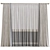 Refined Mesh Curtain Design 3D model small image 1