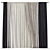 Meshed Curtain Design Rumbo 3D model small image 1