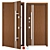Aluminum Entry Door Nova_011 (WISNIOWSKI) 3D model small image 1