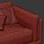 Contemporary Design Cesar 39 Sofa 3D model small image 7