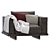 Modern Armchair by Malerba 2013 3D model small image 2