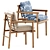 Ayana Chair: Contemporary Comfort by Bebitalia 3D model small image 1