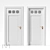 Paris Series Interior Doors 3D model small image 1