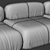 Pebbles 2013 Sofa Vray Render 3D model small image 3