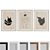 Modern Picture Frame Set with Playful Portraits 3D model small image 1