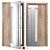 Modern Metal Entry Door Nova_024 3D model small image 3