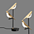 Modern Hummingbird Table Lamp 3D model small image 3