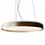  Sleek Compendium Plate Pendant Light 3D model small image 1