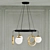 Modern RINBALL Pendant Light 3D model small image 3