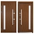 Nova_039 Aluminum Entry Door 3D model small image 3