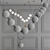 Translucent COCO Pendant Lamp 3D model small image 3