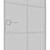 Modern Volhovec Doors Collection: ALPL040 3D model small image 5