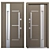 Aluminum Entry Door Nova_007 (WISNIOWSKI) 3D model small image 3