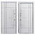 Aluminum Entry Door Nova_007 (WISNIOWSKI) 3D model small image 4