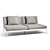 Nordic Elegance: Bonan Lounge Sofa 3D model small image 22